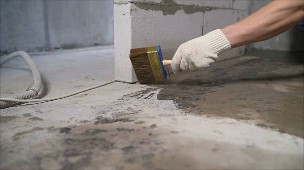 Crawl space vapor barrier installation in Bear Creek, WI